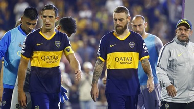 Boca Juniors ko sul campo del Rosario Central: De Rossi in campo 70 minuti