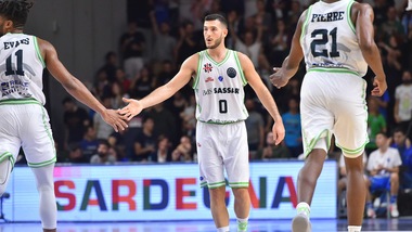 Champions League, Sassari supera il Lietkabelis 82-86