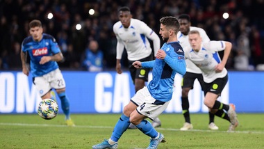Napoli-Genk 4-0, il tabellino