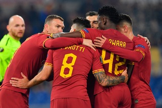 Roma, che intesa Dzeko-Perotti! Ma col Wolfsberger è solo 2-2