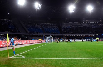 Napoli-Parma slitta alle 18.30: San Paolo danneggiato dal maltempo