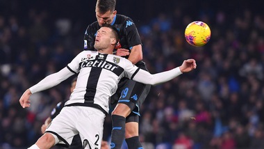 Napoli-Parma 1-2, il tabellino