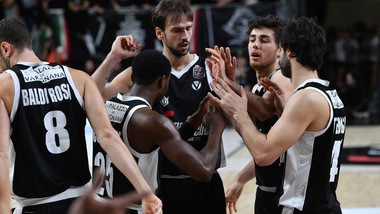 Serie A, la Virtus Bologna si rialza. Roma rimonta Trento