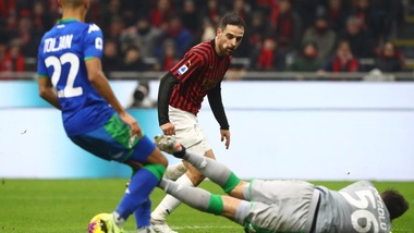 Milan-Sassuolo 0-0, il tabellino