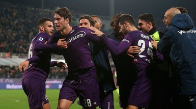 Fiorentina-Inter 1-1: Vlahovic ferma Conte