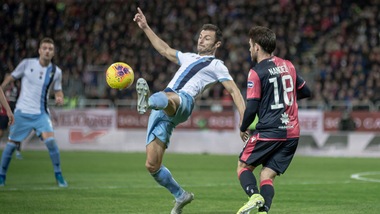 Cagliari-Lazio 1-2, il tabellino