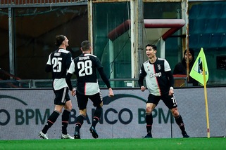 La Juve batte la Sampdoria: Ronaldo show, Buffon da record