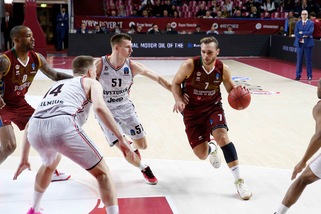 Eurocup, Venezia supera 76-74 il Rytas Vilnius e chiude il girone in testa