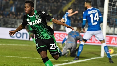 Sassuolo corsaro a Brescia: brilla la stellina Traoré