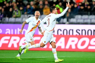 Fiorentina-Roma 1-4, il tabellino