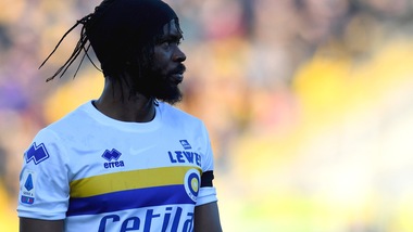 Parma,  lesione di primo grado per Gervinho