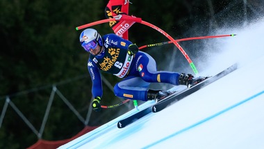 Paris secondo dopo la prova di SuperG. Il norvegese Kilde in testa