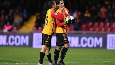 Benevento-Ascoli: Tuia e tris di Sau, finisce 4-0