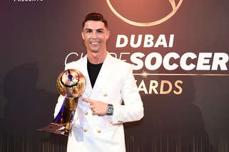 Cristiano Ronaldo a Dubai: conferenza e corsa ai Globe Soccer Awards
