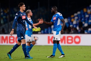 Napoli, per Koulibaly e Mertens allenamento personalizzato