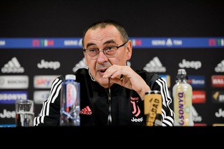 Juve, Sarri: "Kulusevski prospetto di grande interesse. Tridente? Vediamo"