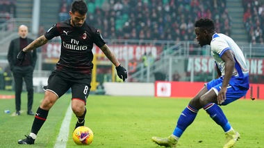 Milan-Sampdoria 0-0, il tabellino
