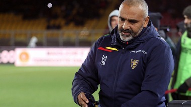 Lecce, Liverani: "Non meritavamo la sconfitta"