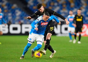 Napoli-Inter 1-3, il tabellino