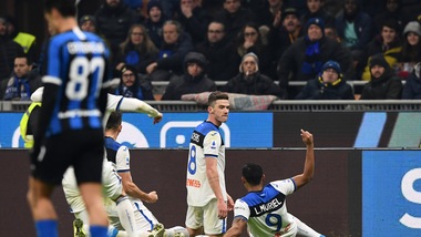 Inter-Atalanta 1-1: Handanovic evita la beffa