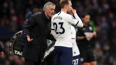 Mourinho: "Inter fiduciosa su Eriksen? Aspetto un'offerta..."