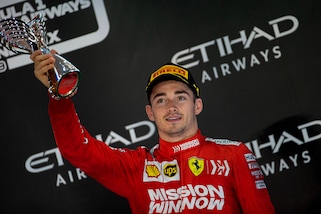 Leclerc: "Io e Vettel rivali? Sì, ma solo in pista"