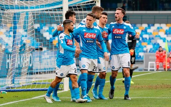 Coppa Italia Napoli-Perugia 2-0, il tabellino