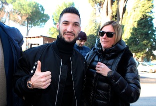 Politano a Roma, sbarco e subito visite mediche