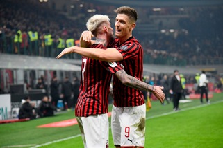 Milan-Spal 3-0: Piatek, Castillejo e Hernandez, Pioli ai quarti di Coppa Italia