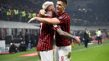 Milan-Spal 3-0: Piatek, Castillejo e Hernandez, Pioli ai quarti di Coppa Italia