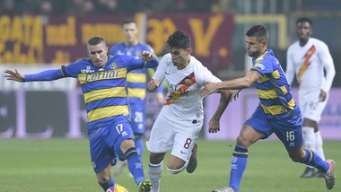 Coppa Italia Parma-Roma 0-2, il tabellino