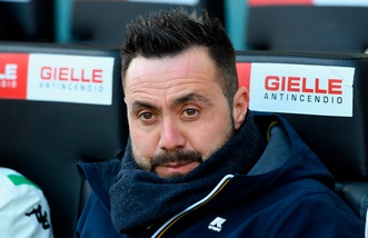 Sassuolo, De Zerbi: "Rischio l'esonero? Ho tanti problemi ma non questo"