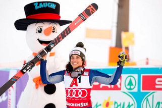 Sestriere: Brignone in testa dopo la prima manche. 11ª la torinese Bassino