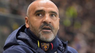 Lecce, Liverani: "Inter? Sfida impari, come contro la Juve"