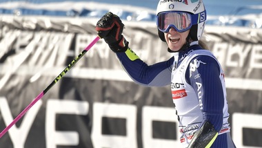 Bassino è terza nello slalom gigante parallelo di Sestriere. Battuta la Brignone