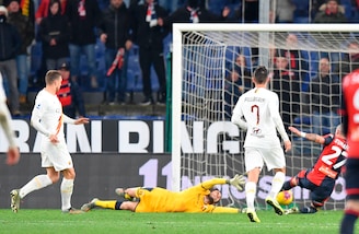 Genoa ko con la Roma: Perin, che errore di piede
