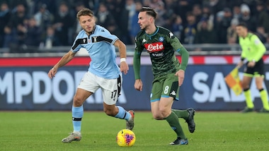 Diretta Napoli-Lazio ore 20.45: dove vederla in tv e formazioni ufficiali
