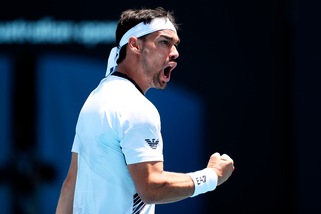 Australian Open, Fognini in rimonta su Opelka. Rabbia contro l'arbitro: "Fai pena"