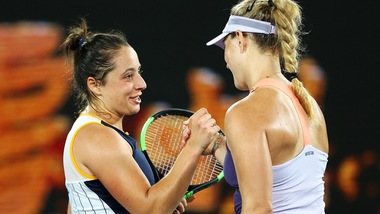 Australian Open, la Cocciaretto eliminata dalla Kerber