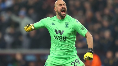 Reina dopo la vittoria dell'Aston Villa sul Watford: "Atmosfera fantastica"