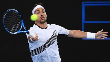Fognini al terzo turno degli Australian Open. Salutano Berrettini e Sinner