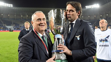 Lotito: "Inzaghi vive la Lazio come la sua famiglia"