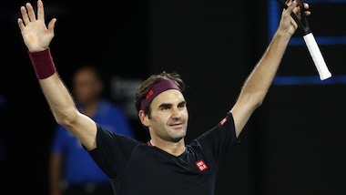 Federer show agli Australian Open: 100 vittorie a Melbourne