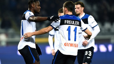 Torino-Atalanta 0-7, il tabellino