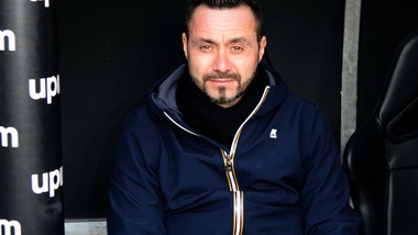 Sassuolo, De Zerbi: "Non parlo dell'episodio di Peluso. Caprari? E' forte..."