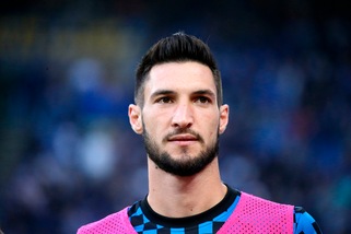 Napoli, solo palestra per Politano per postumi influenzali