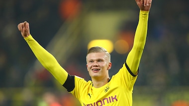 E' ancora Haaland show con il Dortmund, il Bayern fa 3-1 al Mainz. 2-2 tra Lipsia e Borussia M.