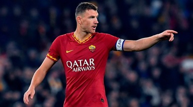 Dzeko: "Orgoglioso di essere il capitano della Roma"