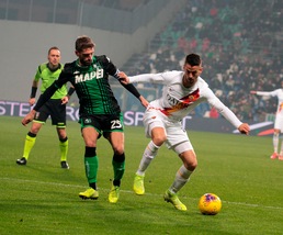 Sassuolo-Roma 4-2, il tabellino