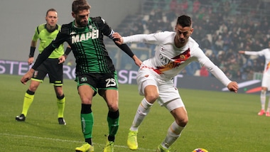 Sassuolo-Roma 4-2, il tabellino